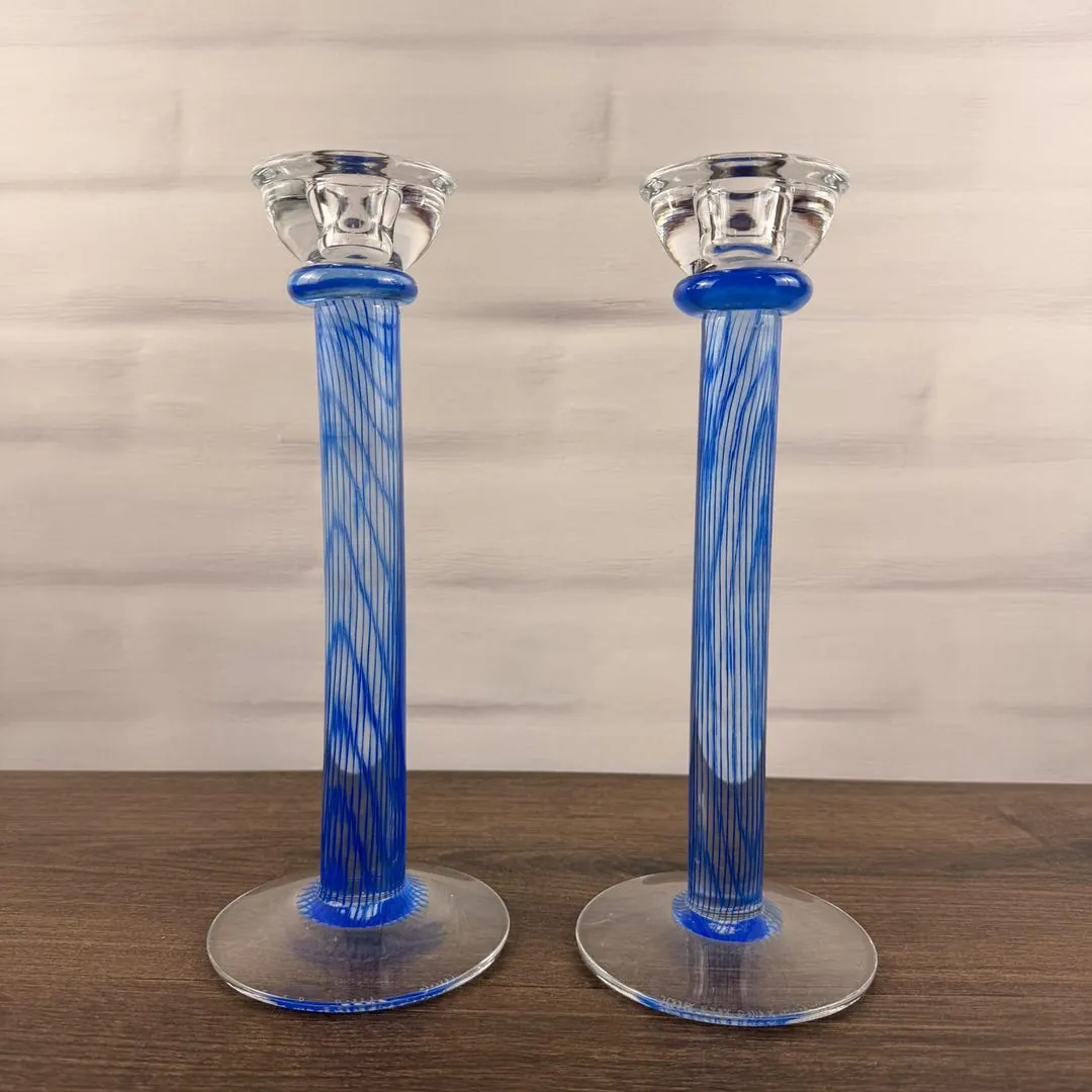 Kosta Boda Filippa Candlesticks